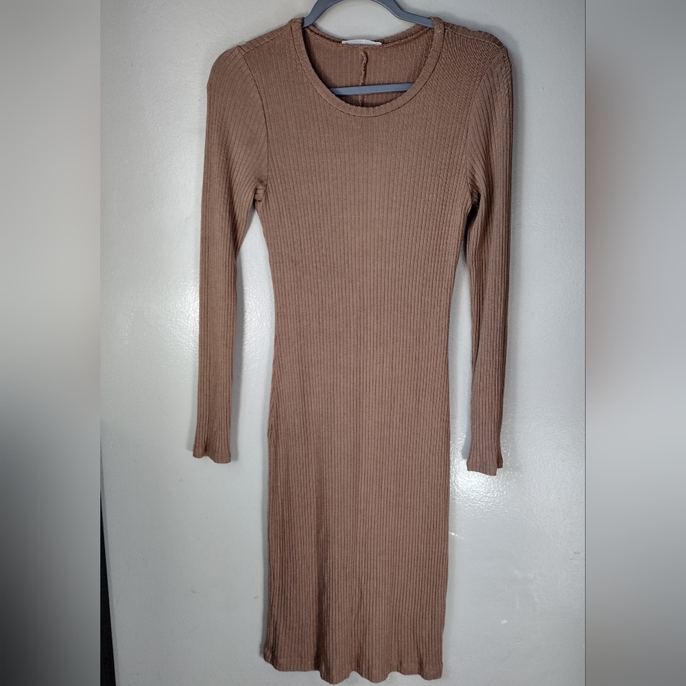 Reformation Ribbed Maxi Dress Size Small - Picture 5 of 7